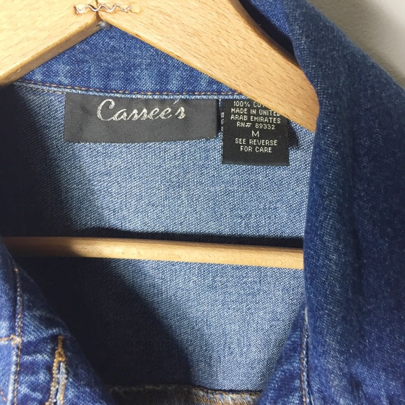 Cassee’s Blue Cat Romantic Western M Vest - Picture 5 of 5